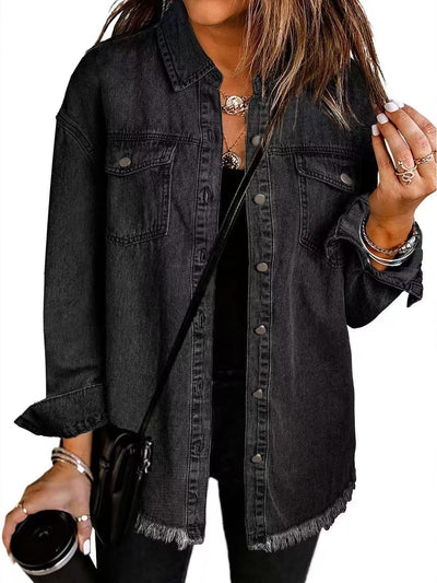 Anne | Klassinen arkinen denimtakki