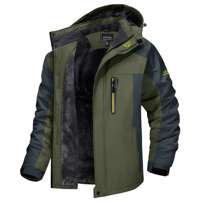 Jyri | Miesten fleece-talvitakki