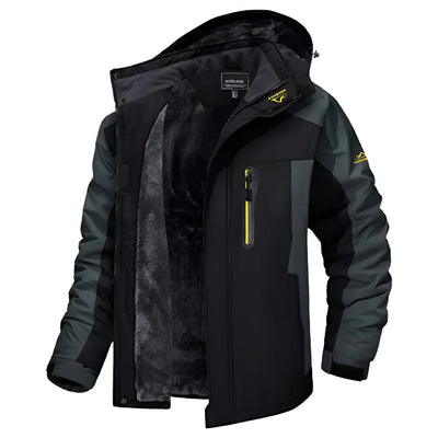 Jyri | Miesten fleece-talvitakki