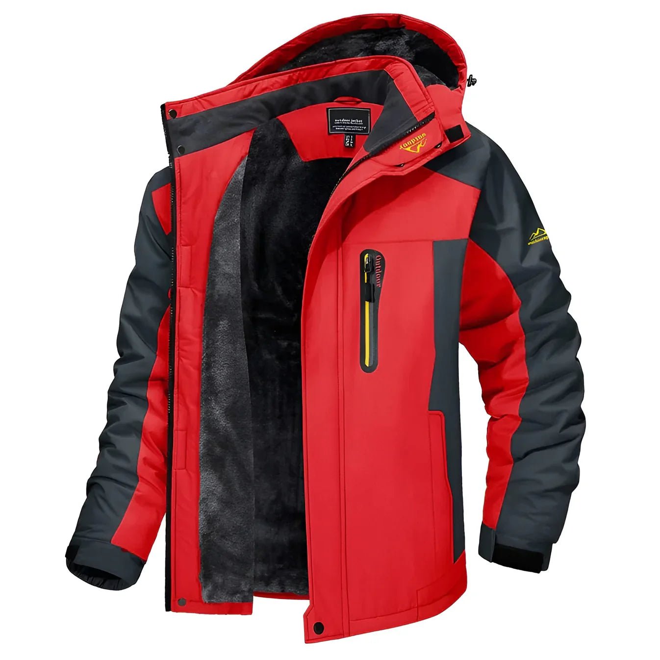 Jyri | Miesten fleece-talvitakki